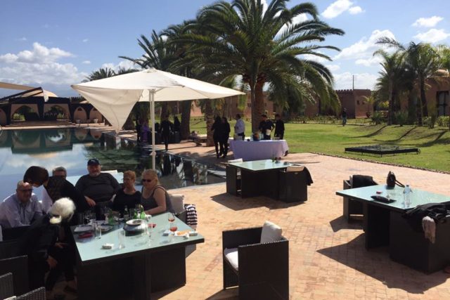 Invités piscine oatlas -Séjour Marrakech