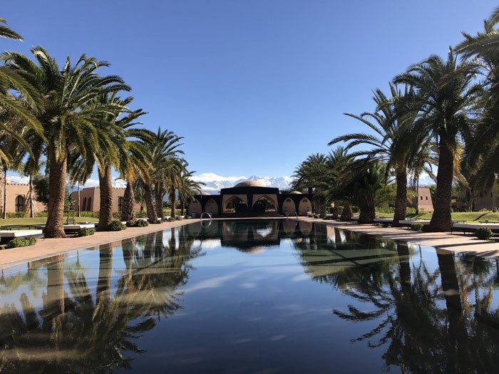 Suite with pool in Marrakech